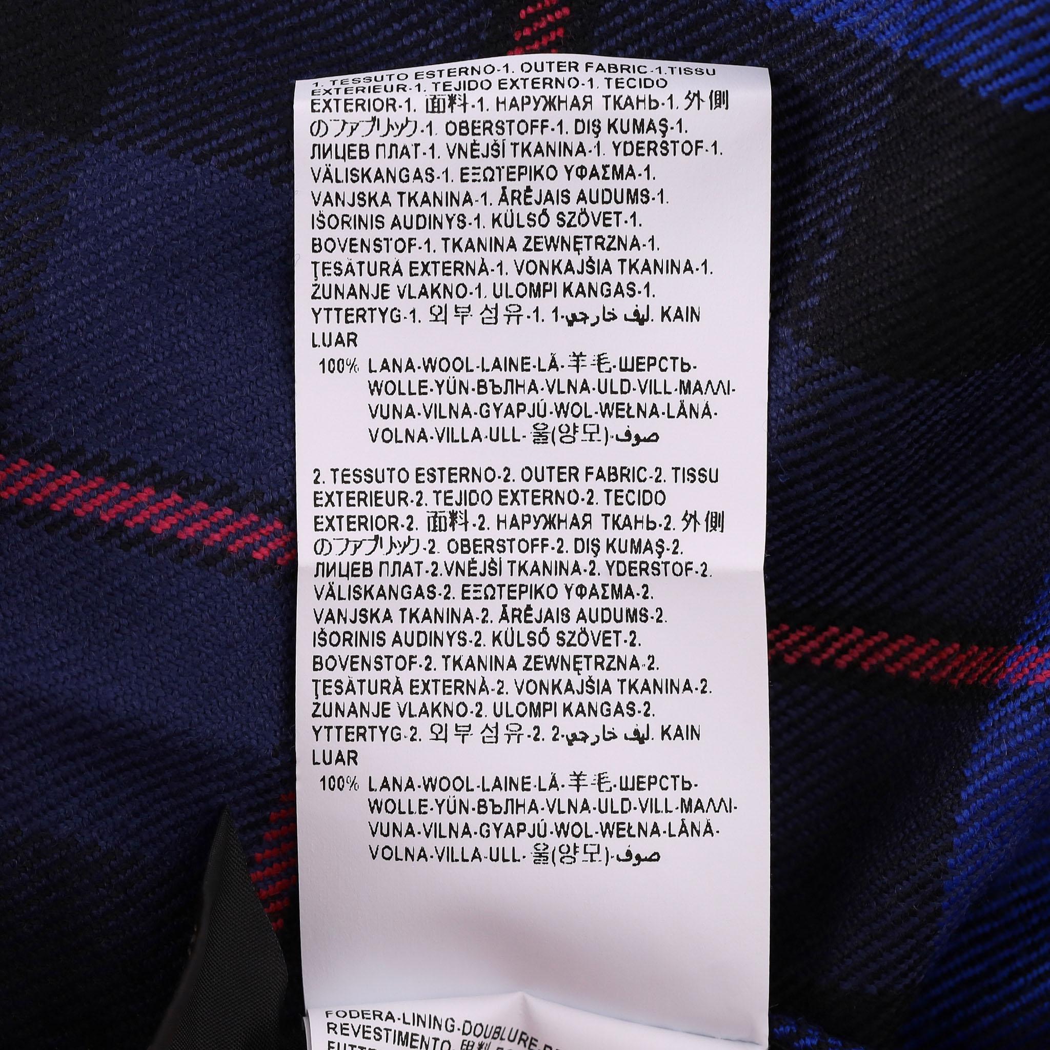 Versace Tartan Wool Pleated Skirt en venta 3