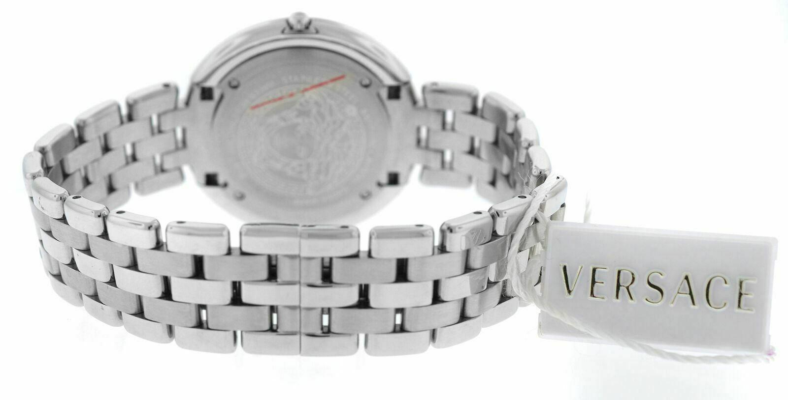 Versace THEA VA706/ 0013 Stainless Steel Quartz Watch For Sale 1