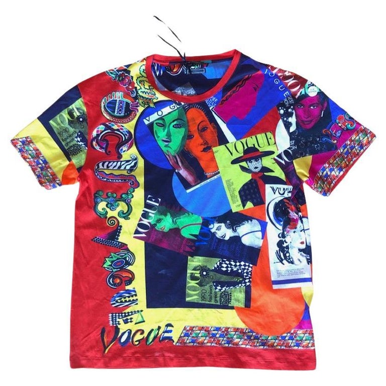 T-Shirting Fabric Silky Homage To Versace
