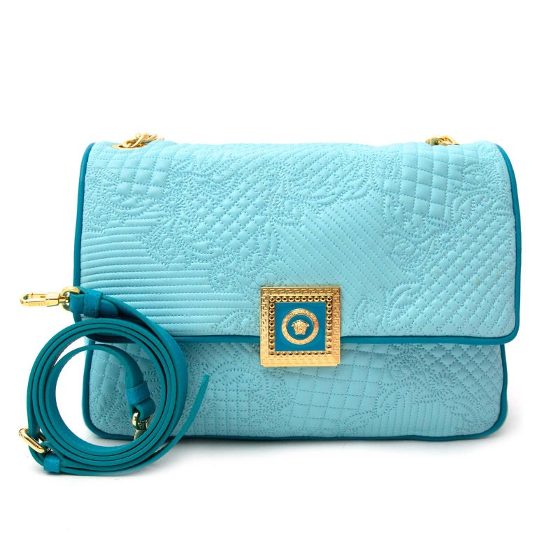 versace turquoise mini