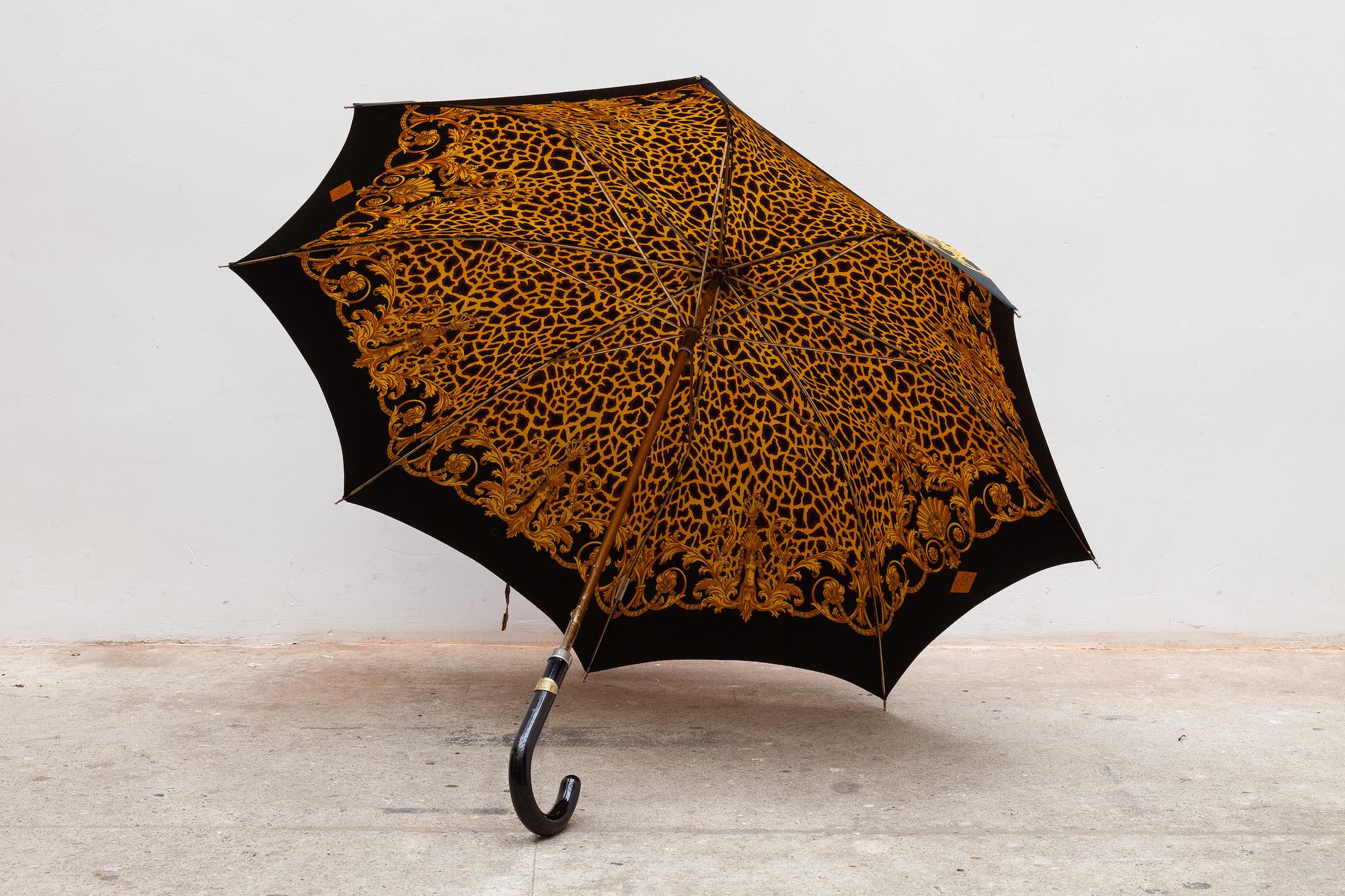 Hand-Crafted Versace Umbrella