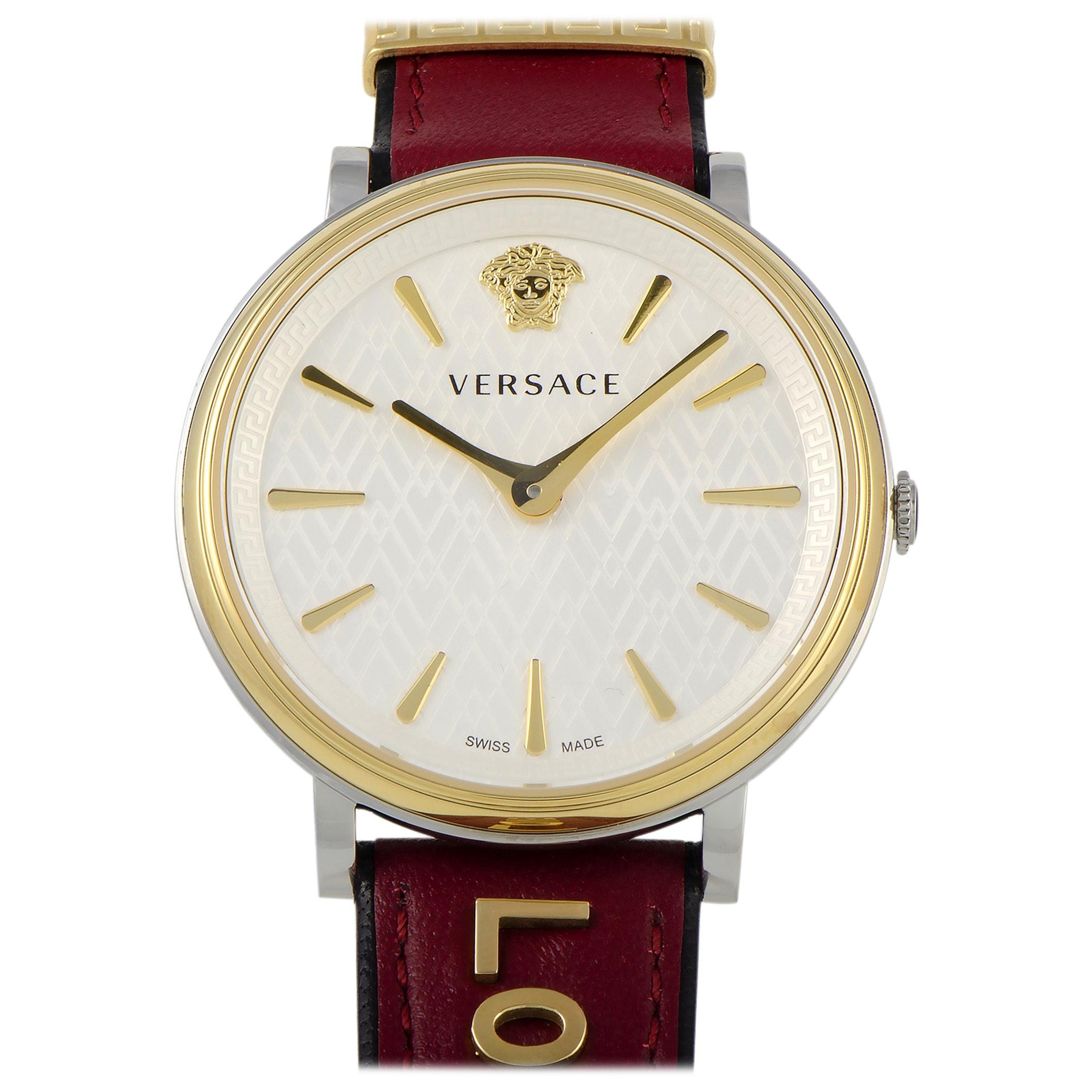 Versace V-Circle Quartz Watch VBP020017