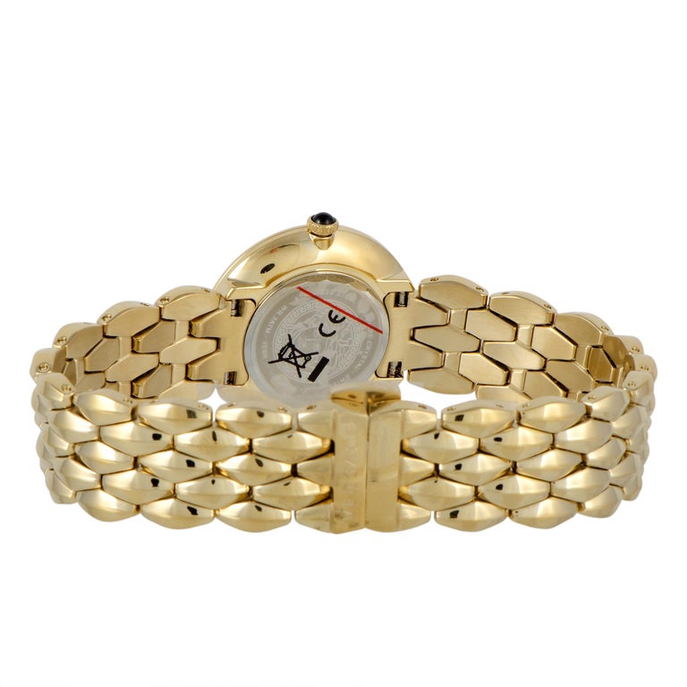 Versace VFlare GoldPlated Quartz Watch VEBN00718 at 1stDibs