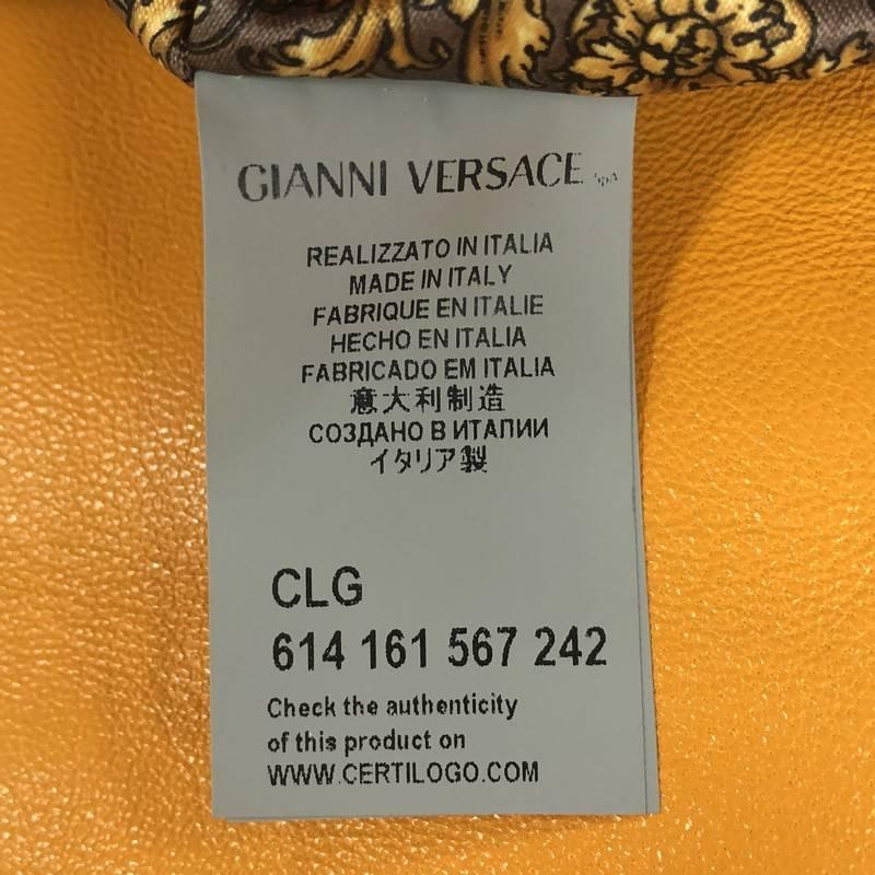 Versace Vanitas Medea Flap Bag Studded Barocco Leather 2