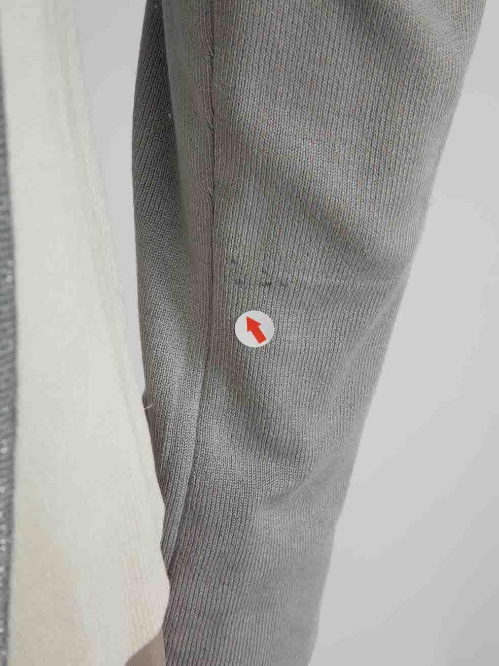 Versace Jeans Couture Vintage zippé gris Taille L Pour femmes en vente