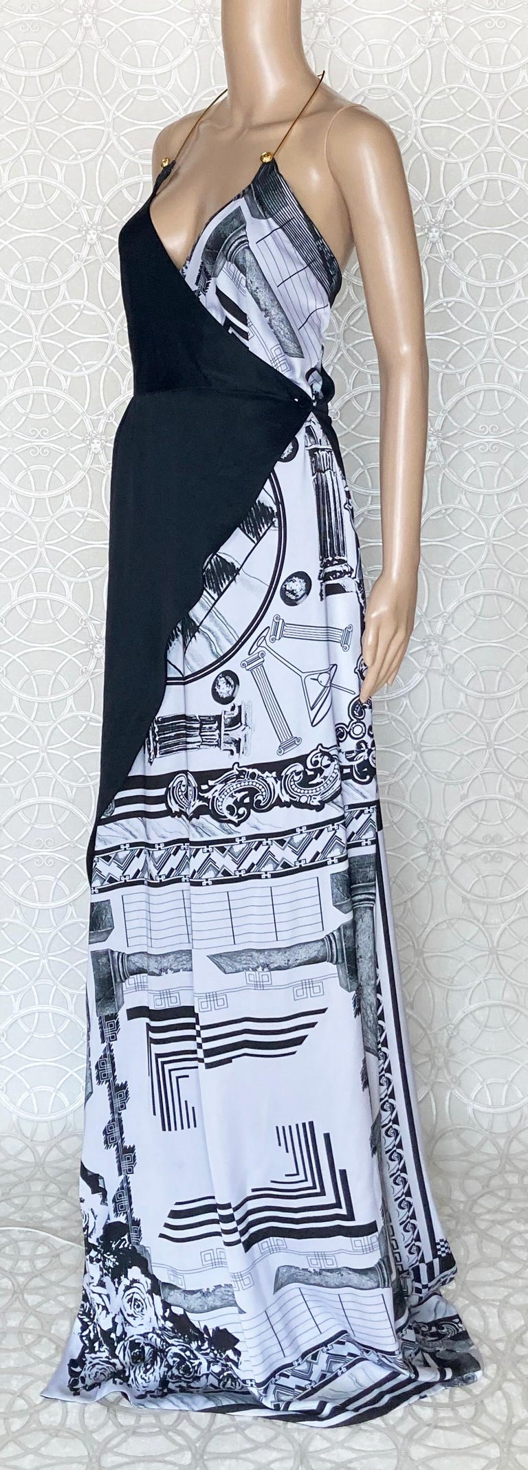Versace VERSUS + Anthony Vaccarello iconic print maxi dress 38 - 2, 42 ...