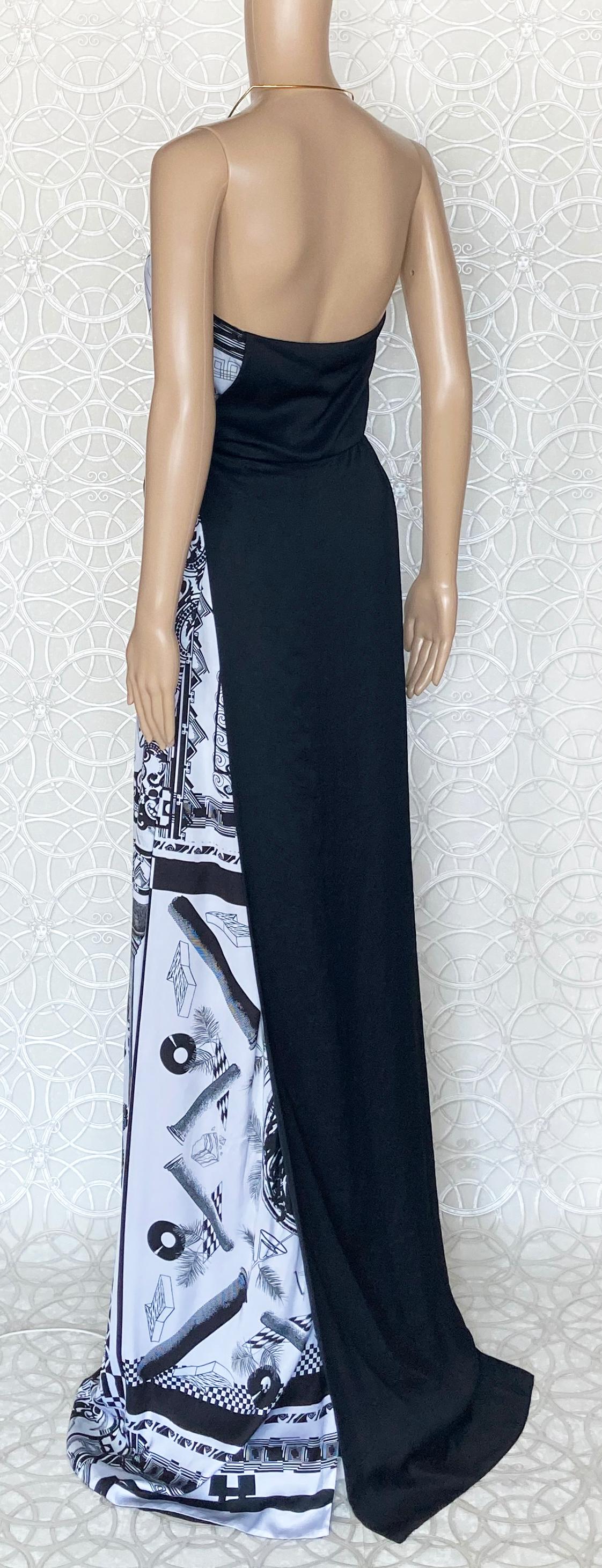 Versace VERSUS + Anthony Vaccarello iconic print maxi dress 38 - 2, 42 - 6 For Sale 5