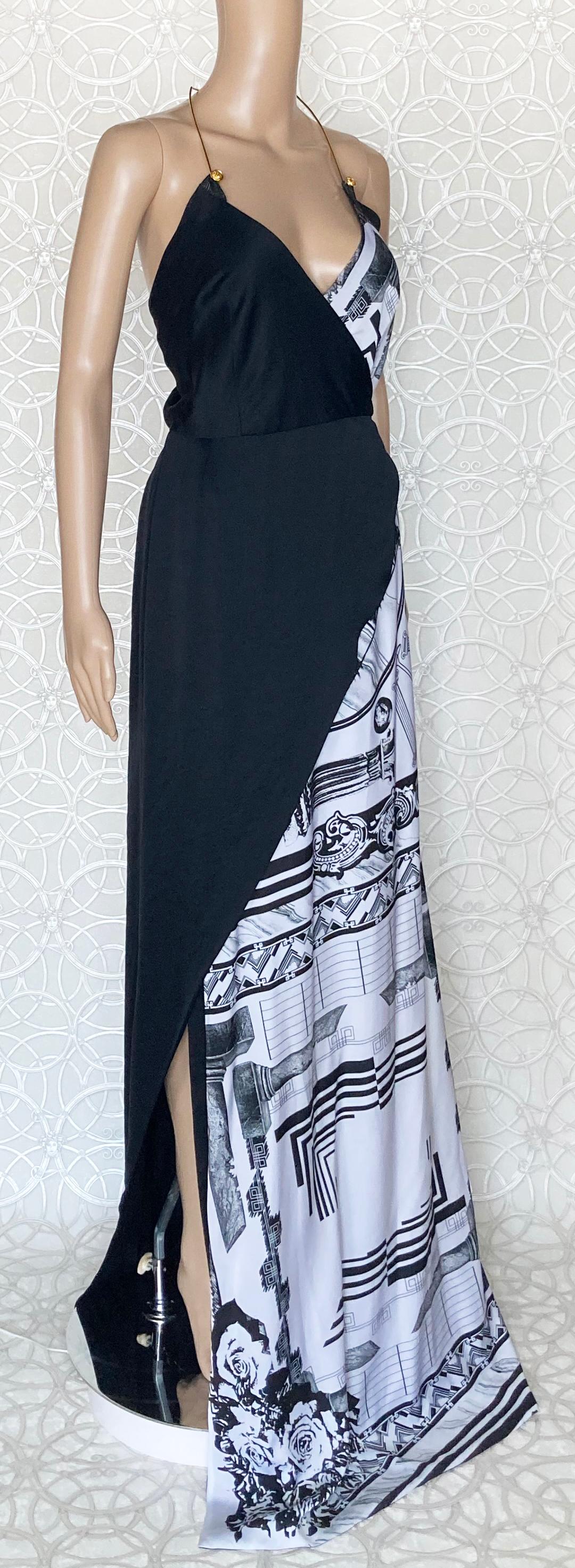 Versace VERSUS + Anthony Vaccarello iconic print maxi dress 38 - 2, 42 - 6 For Sale 8