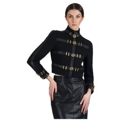 Versace  Chaqueta Bondage Vintage 1992 Miss S&M Runway