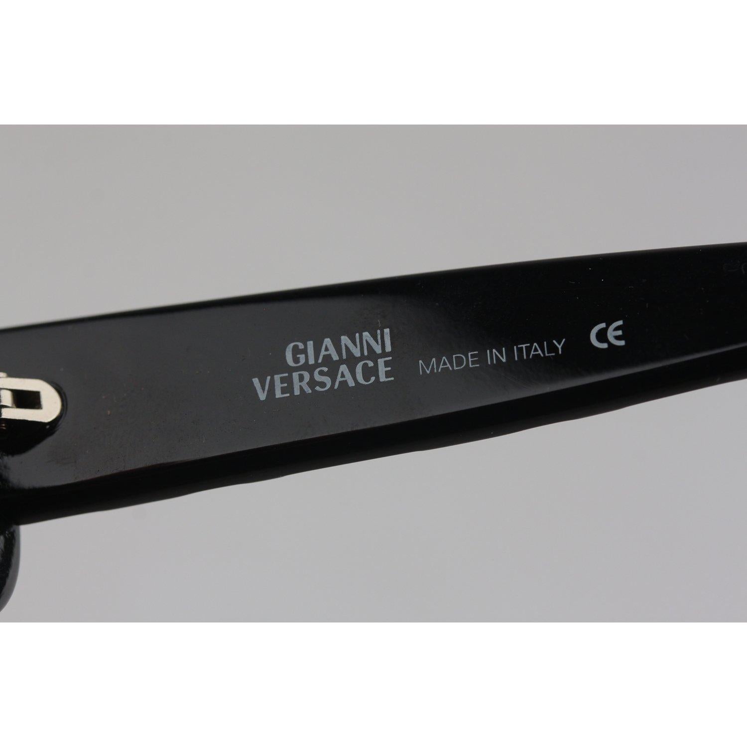 Women's Versace Vintage Black Sunglasses Mod 257 Col 374 50/12mm