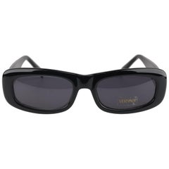 Versace Vintage Black Sunglasses Mod 257 Col 374 50/12mm