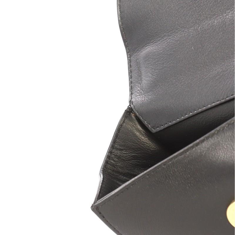 Women's or Men's Versace Vintage Convertible Top Handle Bag Leather Mini