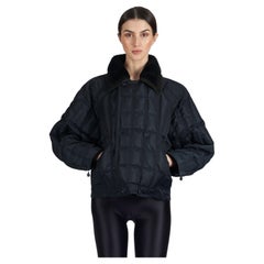 Versace Vintage F/W 1992 Miss S&M Runway Quilted Puffer Coat