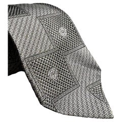 Versace Vintage Medusa Silk Tie