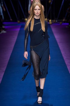Versace Vintage Spring/Summer 2017 Women's Crystal Mesh Two-Piece Set