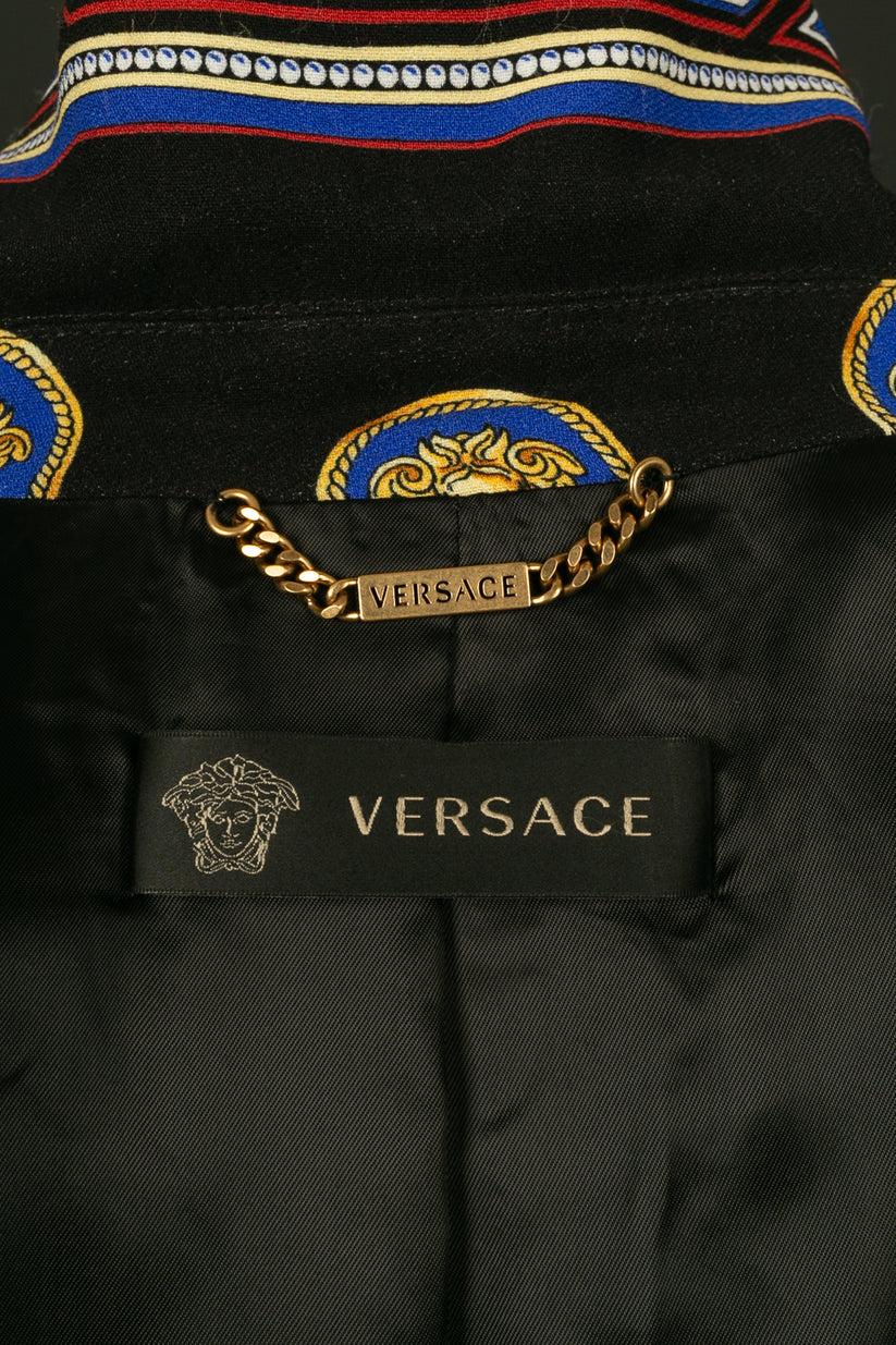 Versace Viskose-Jacke im Angebot 5