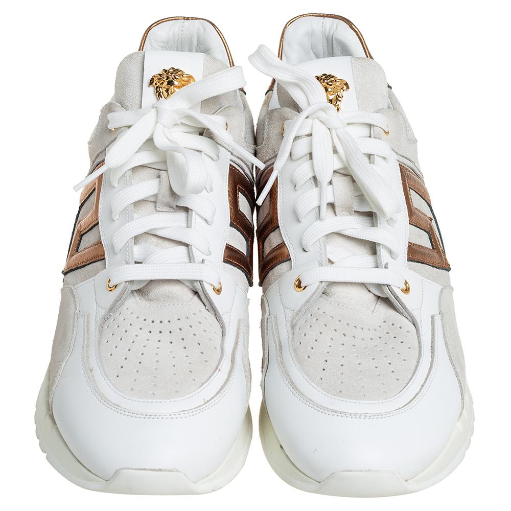 versace greek key sneakers