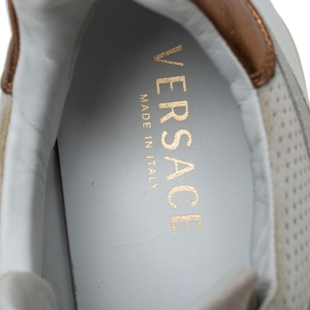 grey versace shoes