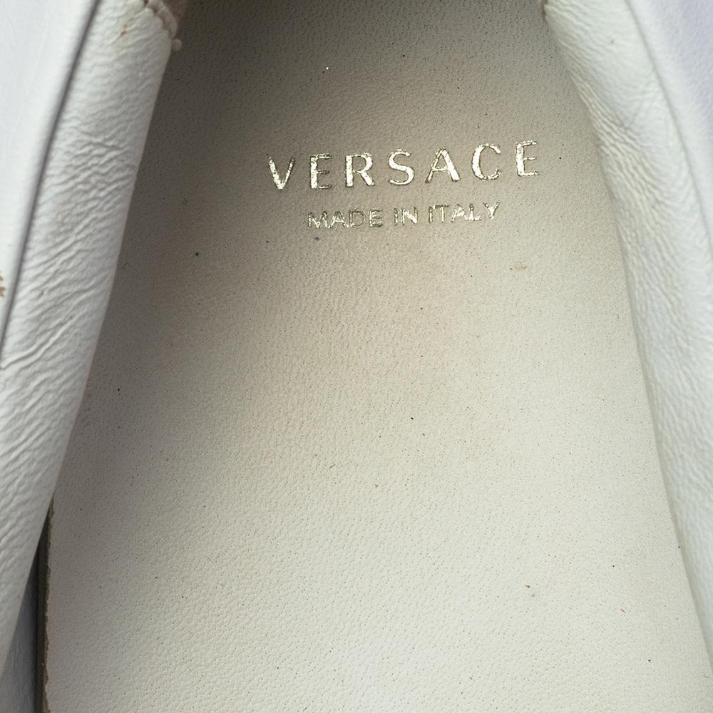 versace medusa slip on sneakers