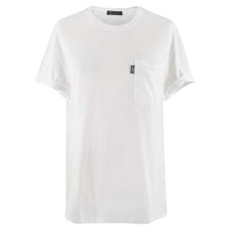 Versace White Short-Sleeved T-Shirt