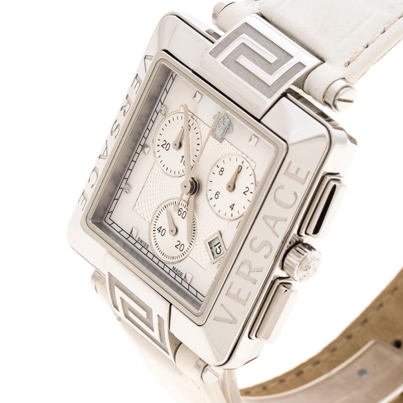 versace square watch