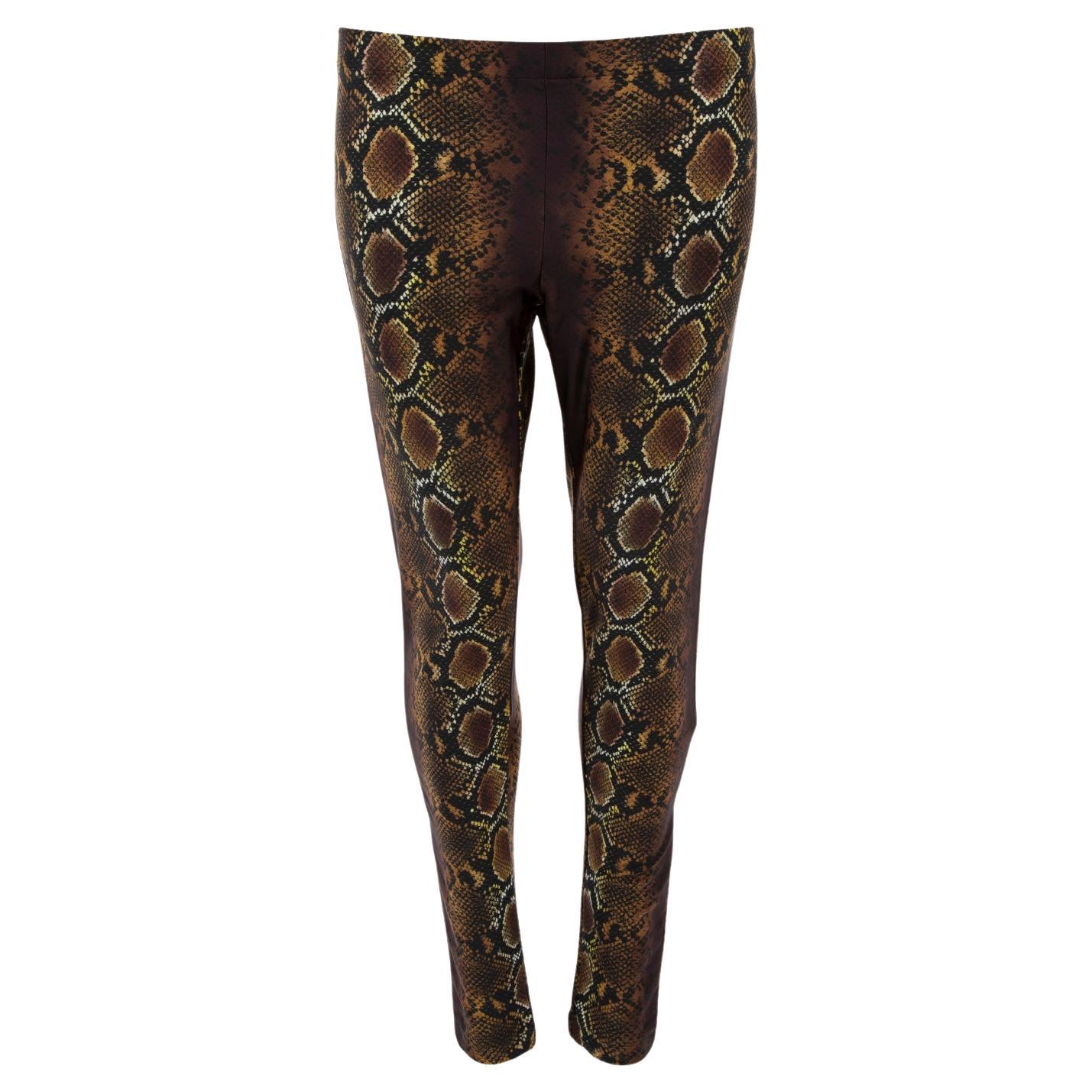 Iconic 1990's Multicolored Versace Leggings at 1stDibs