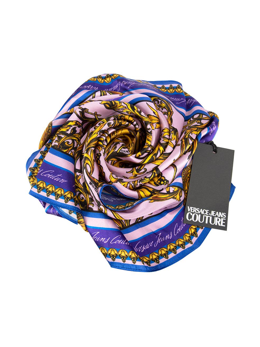 CONDITION is Never worn, with tags. No visible wear to scarf is evident on this new Versace Jeans Couture designer resale item.



Details


Multicolour

Silk

Scarf

Baroque pattern

Square



 

Made in China 

 

Composition

100% Silk

Size &