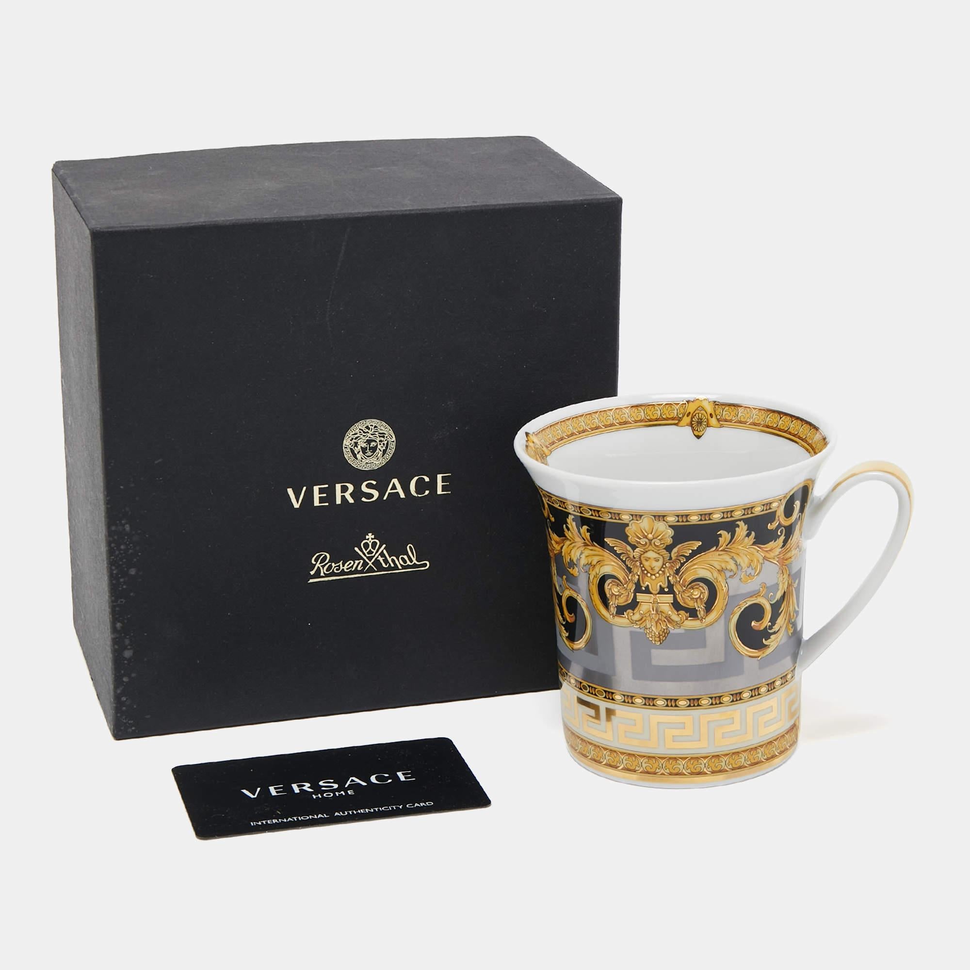 Women's or Men's Versace x Rosenthal Prestige Gala Porcelain Mug