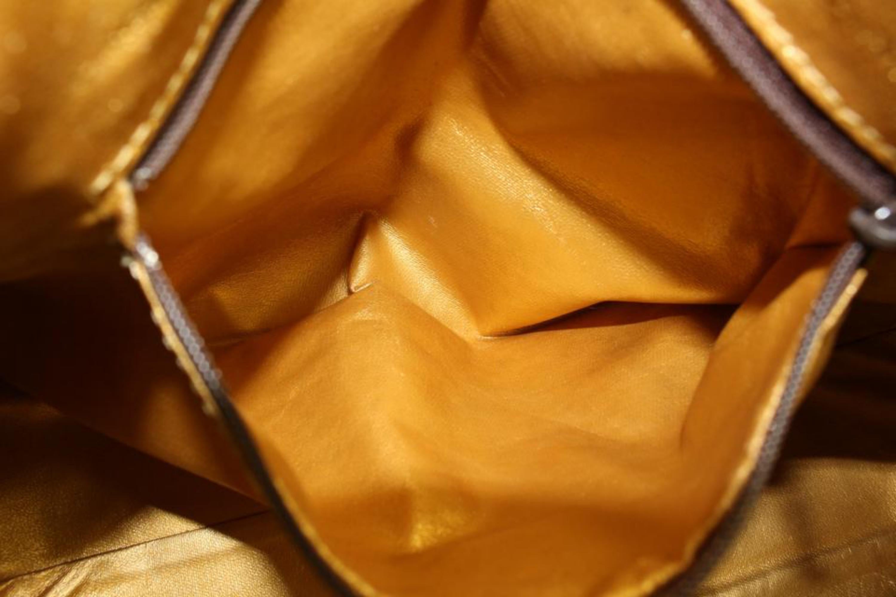 Versace Yellow Baroque Boston Bag s29ve24 3
