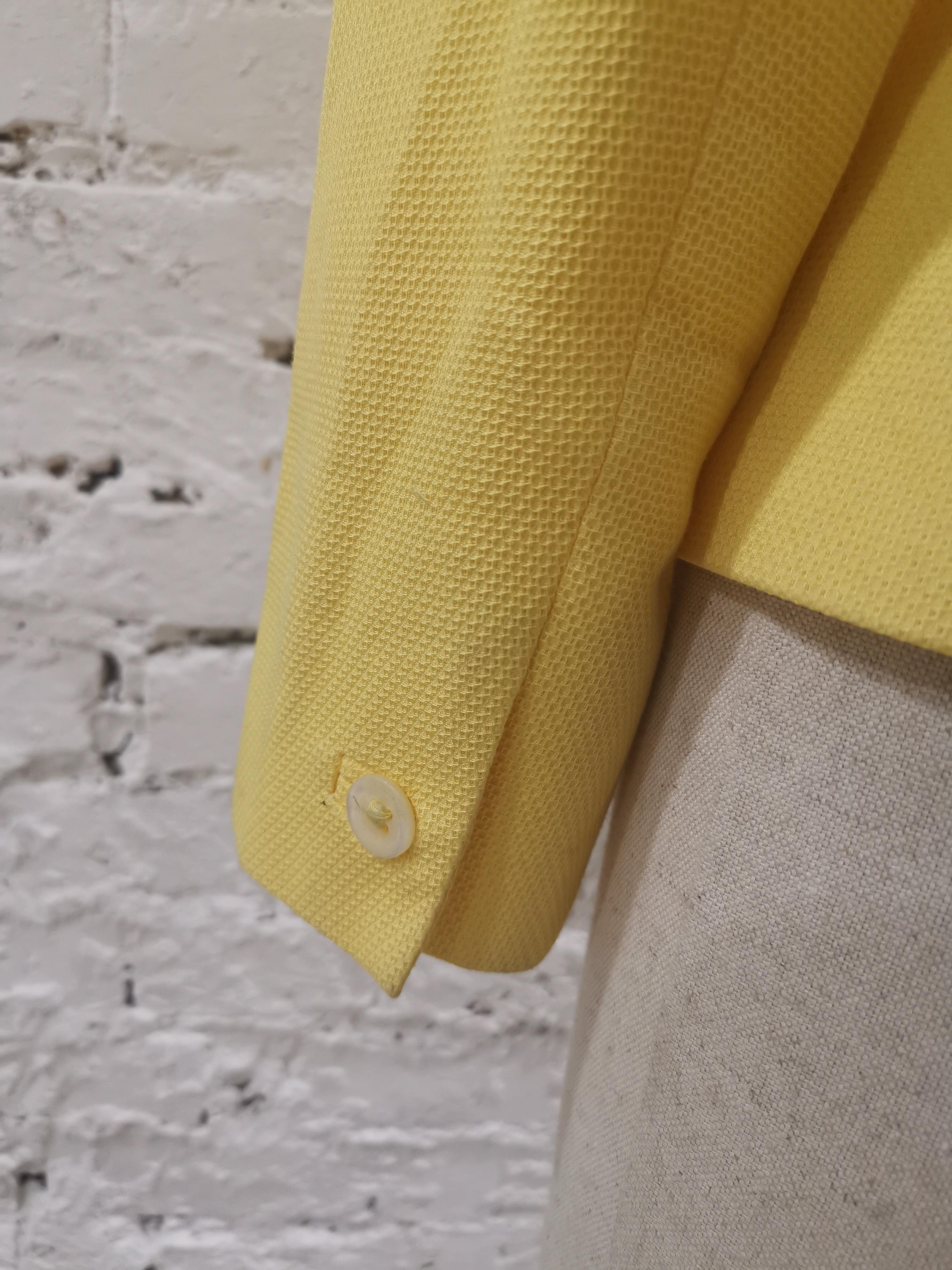 cotton yellow jacket