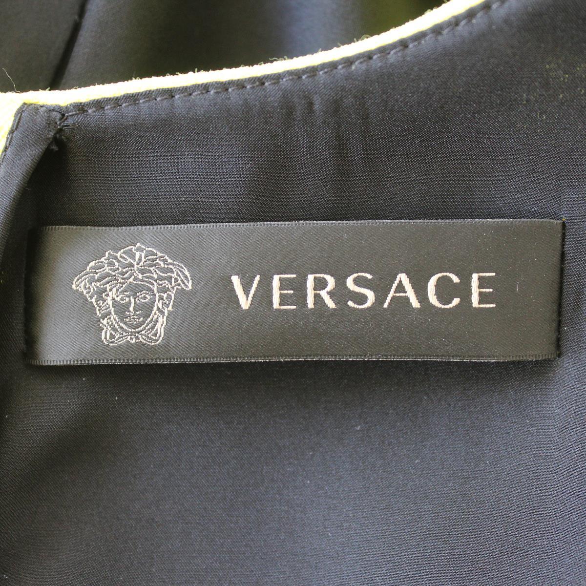 Versace Yellow Dress IT 42 2