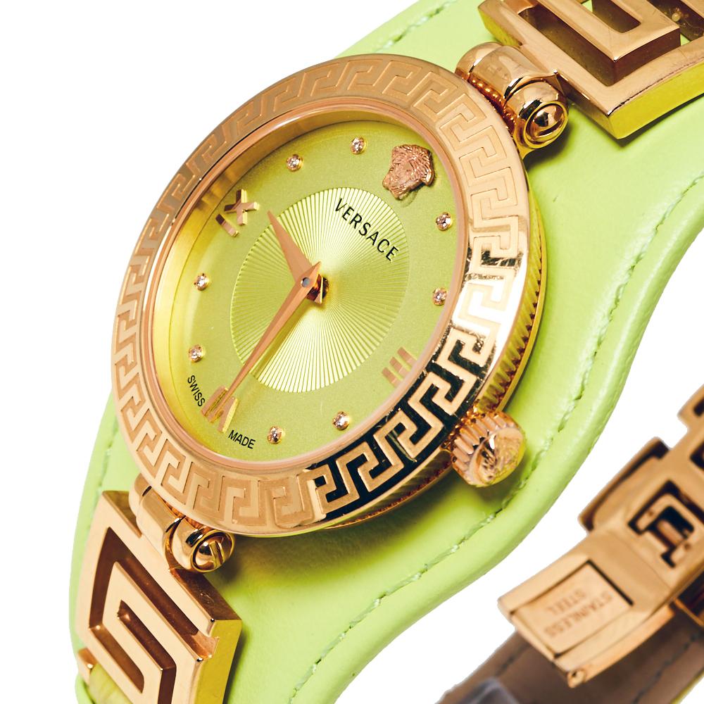 Versace Green Watch - 2 For Sale on 1stDibs
