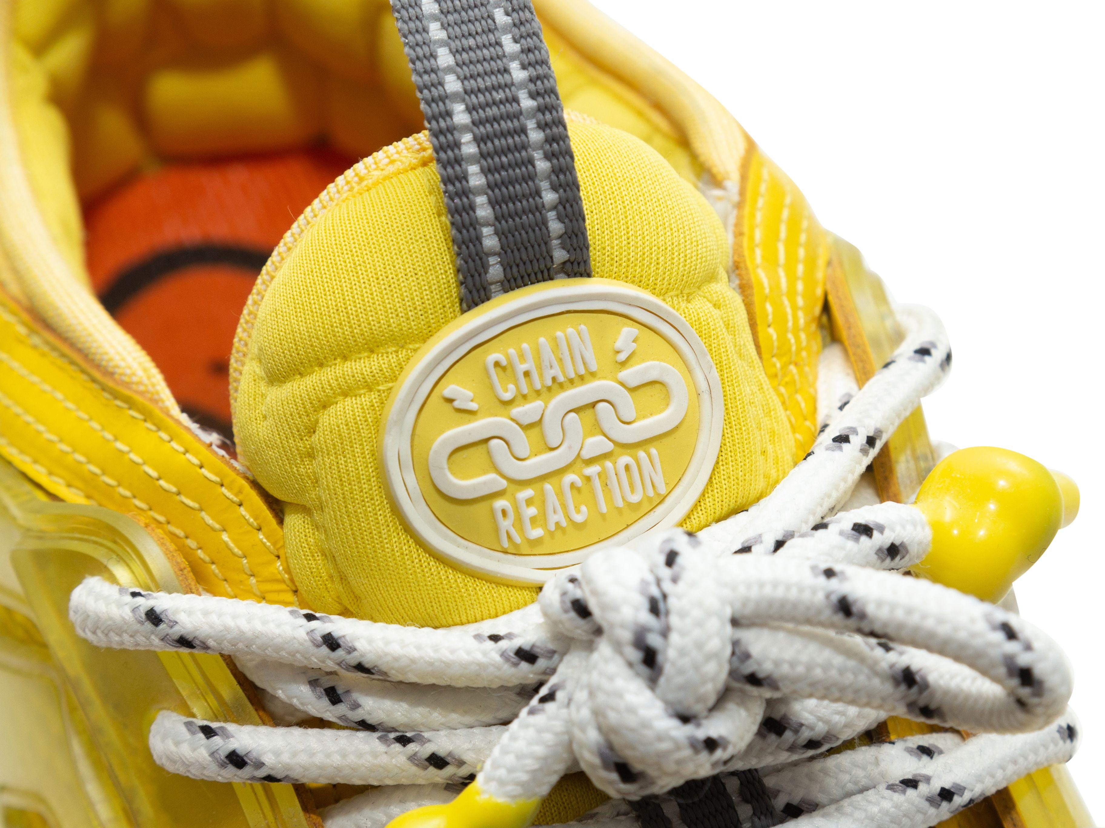 yellow versace shoes
