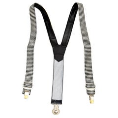 Versace Young Suspenders with Medusa Motifs