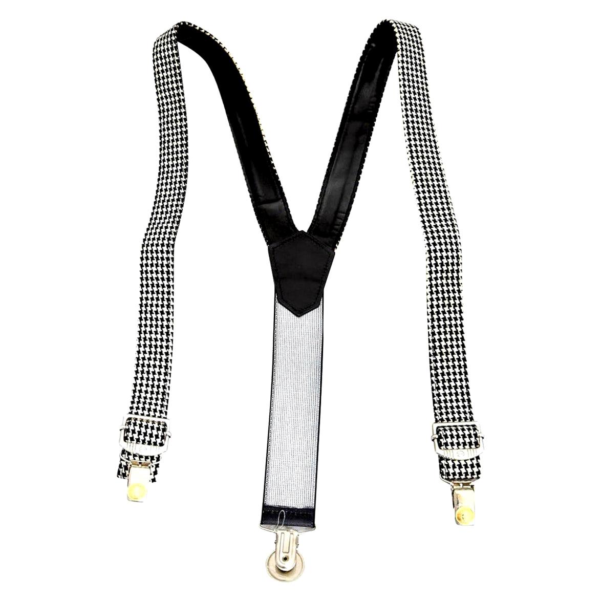 Versace Young Suspenders with Medusa Motifs For Sale