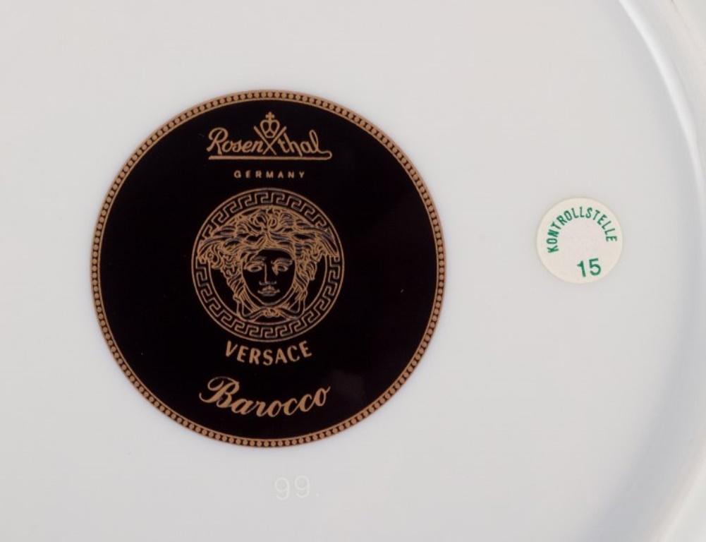 Versage for Rosenthal, Two Barocco Porcelain Plates, Late 20th Century For Sale 1