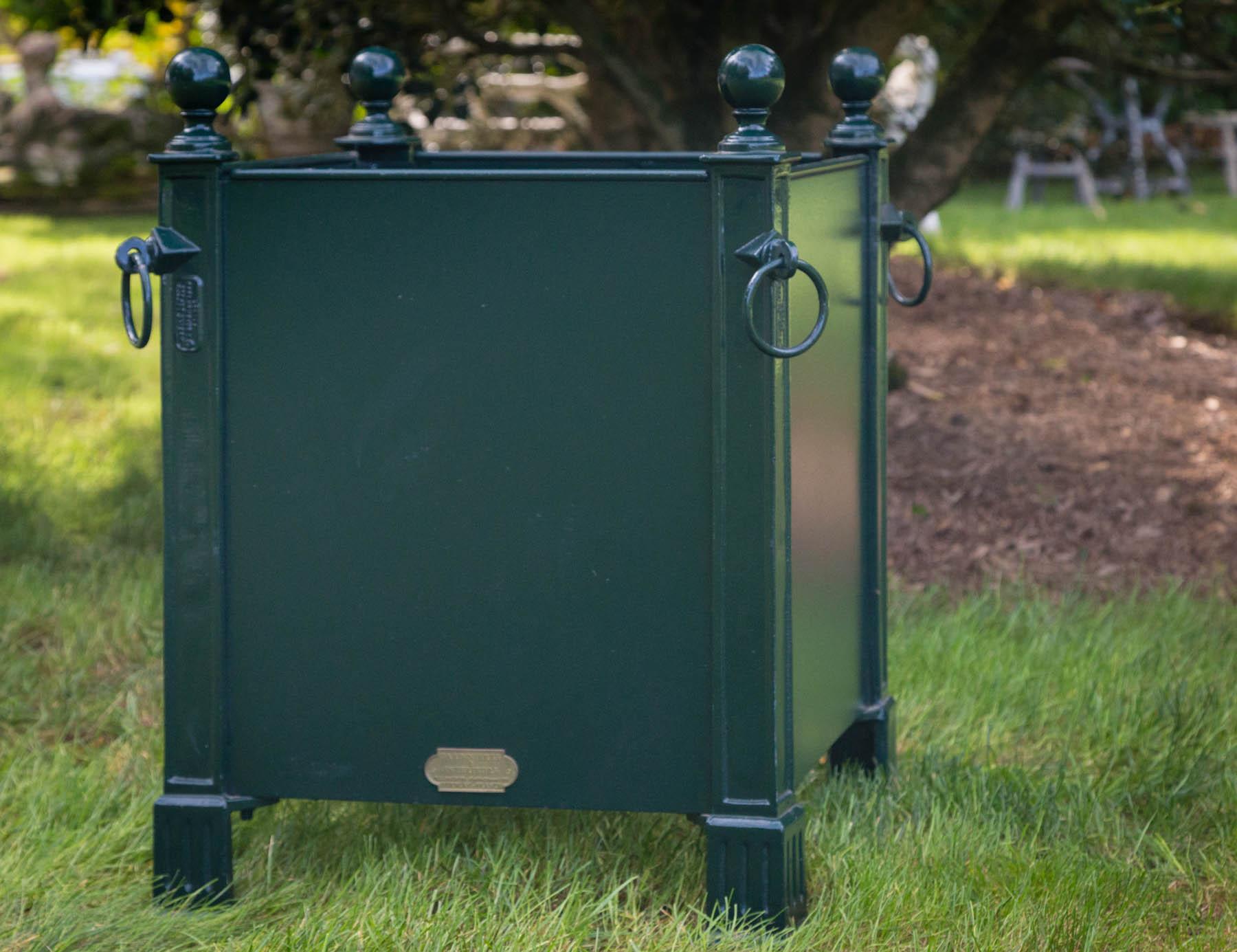 Contemporary Versaille Green Planter Box For Sale