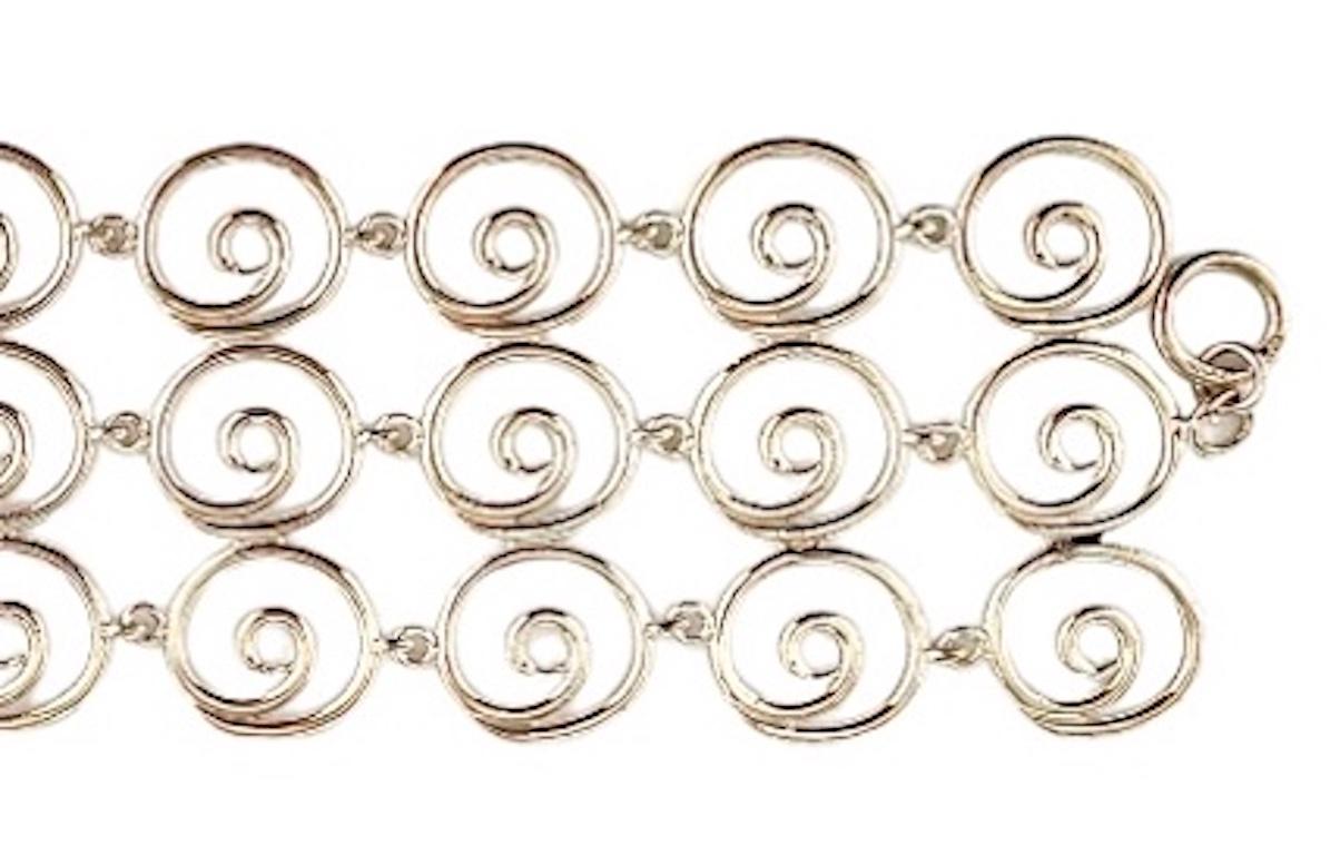 Versailles Bracelet - Sterling silver In New Condition For Sale In London, GB