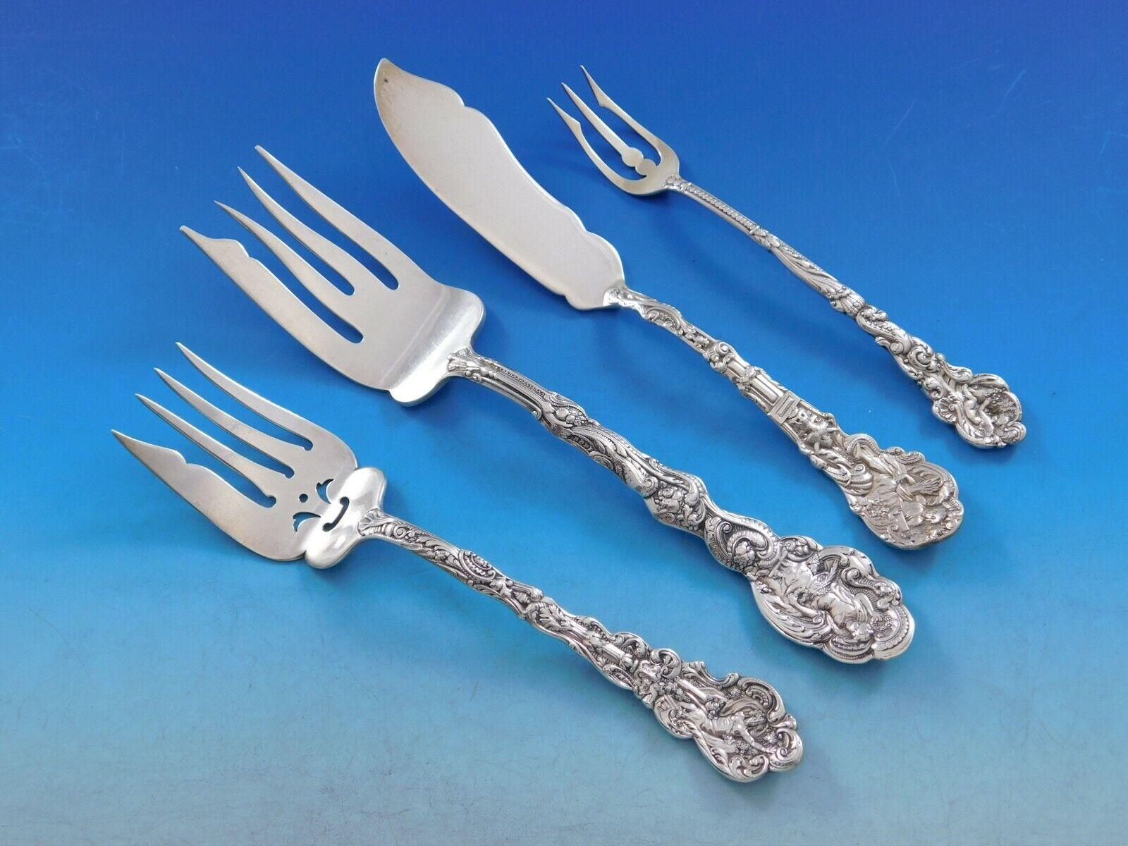 Versailles by Gorham Sterling Silver Flatware Service 12 Set 178 Pieces Dinner For Sale 5