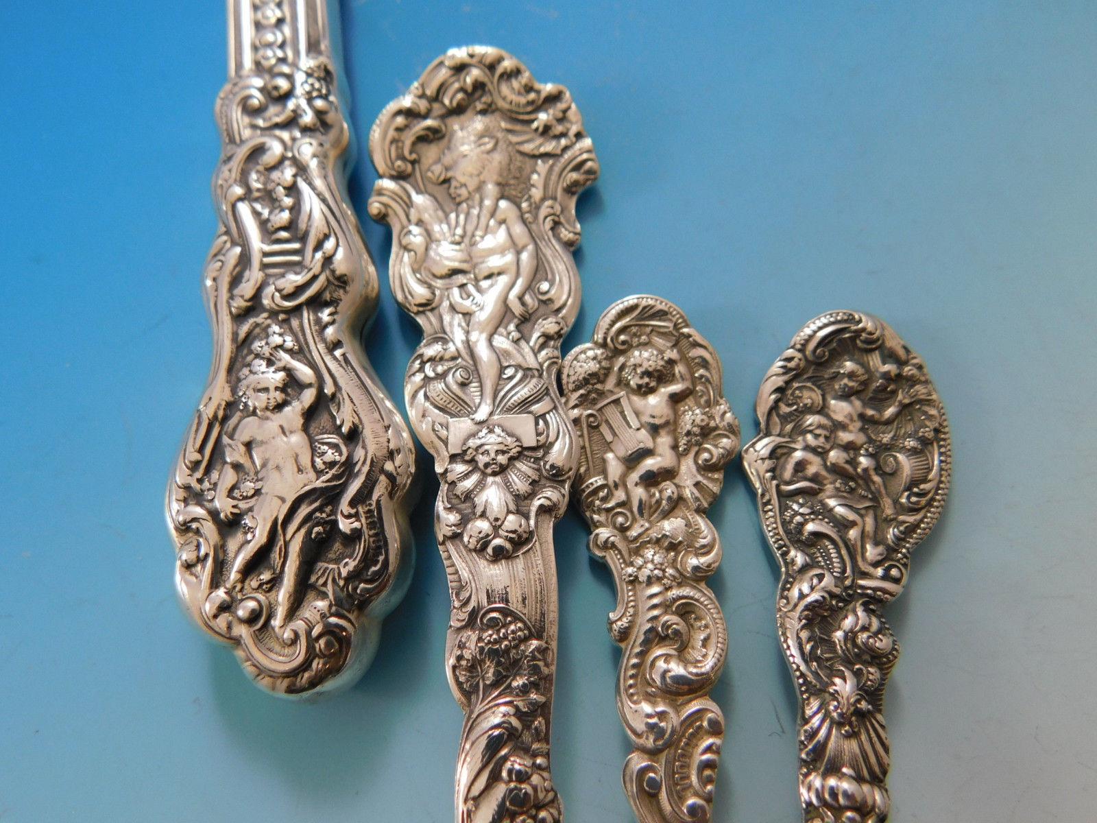 19th Century Versailles by Gorham Sterling Silver Flatware Service 12 Set 93 Pieces Dinner