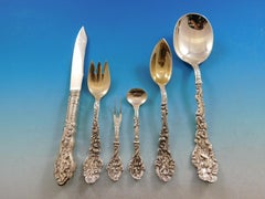 Versailles by Gorham Sterling Silver Flatware Service Set 374 Pcs Dinner Kirby
