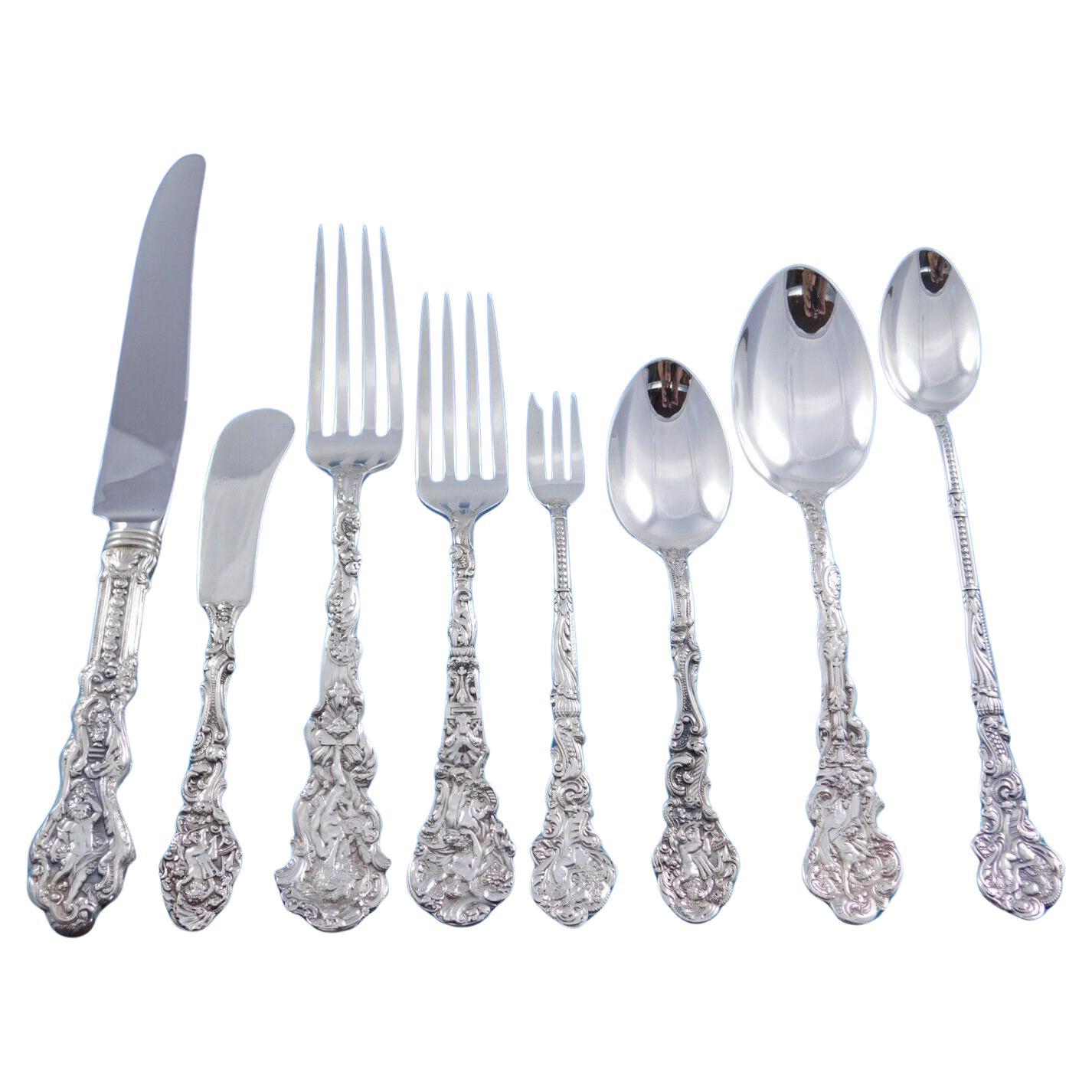 Versailles by Gorham Set di posate in argento Sterling 8 Servizio 70 pezzi Cena