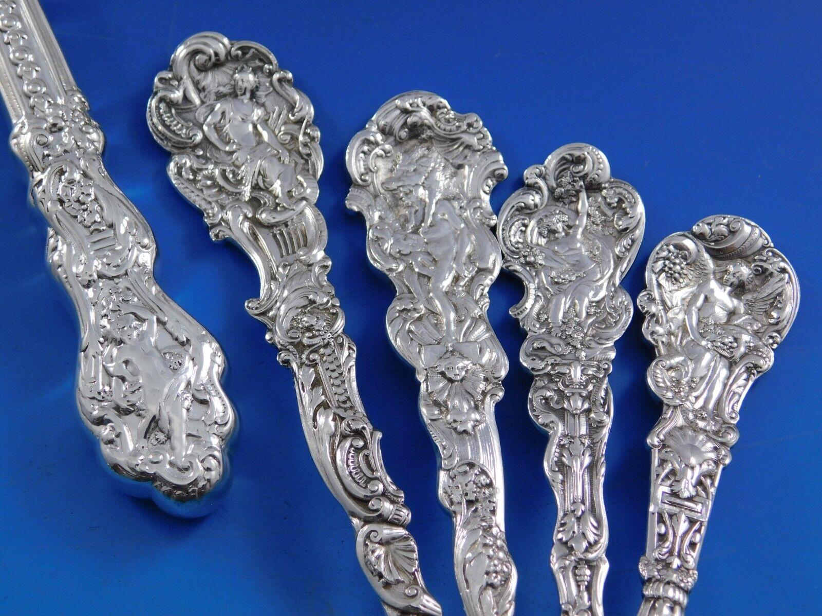 19th Century Versailles by Gorham Sterling Silver Flatware Set for 12 Service 101 pcs Dinner