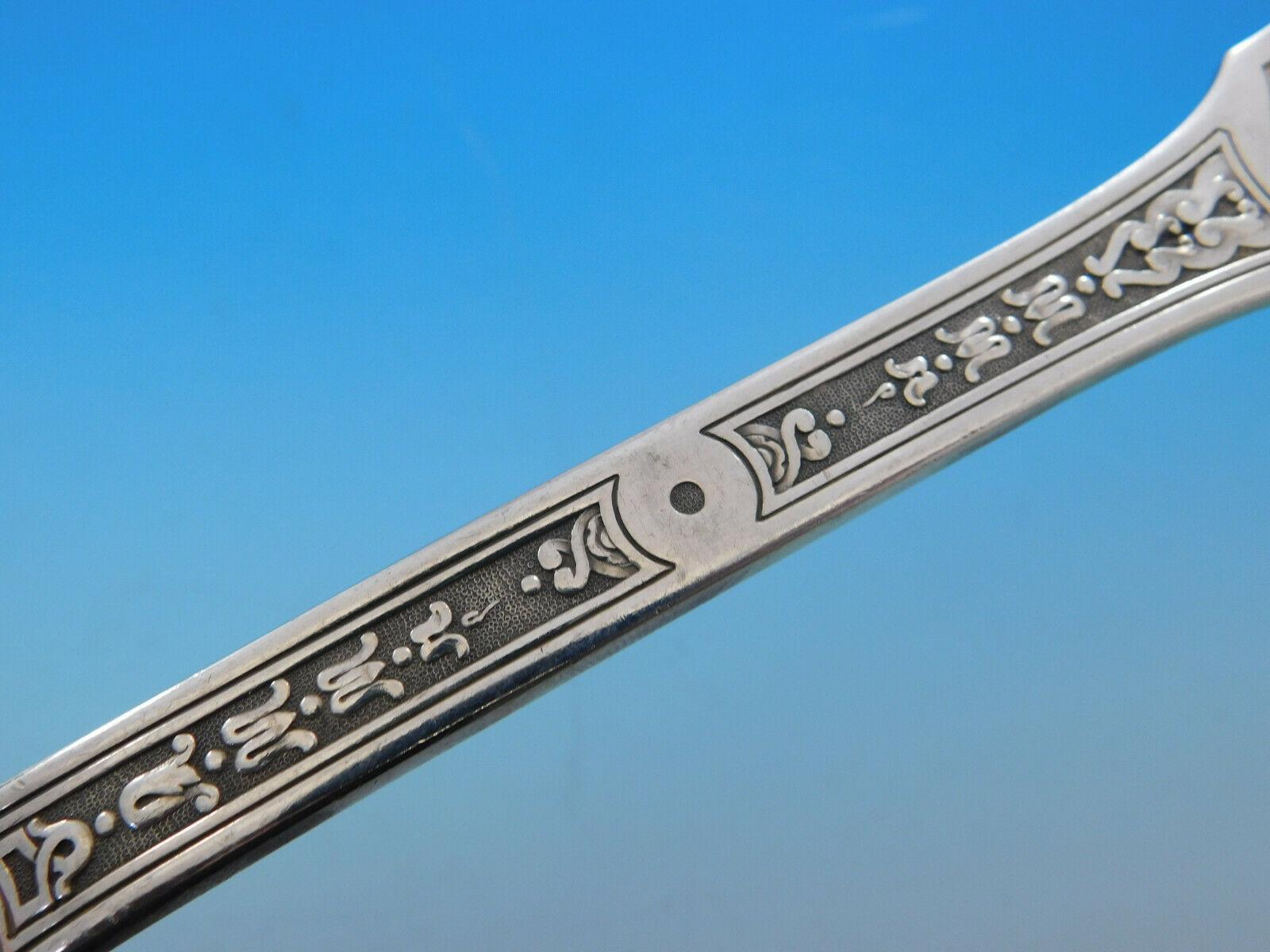 Versailles by Tetard Freres Sterling Silver Flatware Set Service French 51 Pcs In Excellent Condition In Big Bend, WI