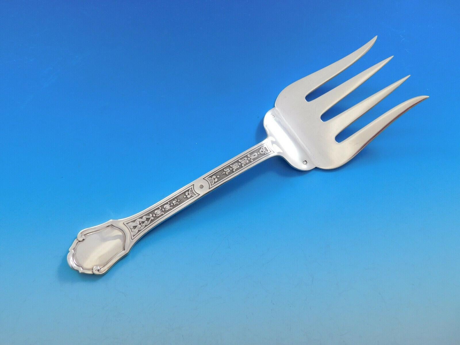 Versailles by Tetard Freres Sterling Silver Flatware Set Service French 51 Pcs 1