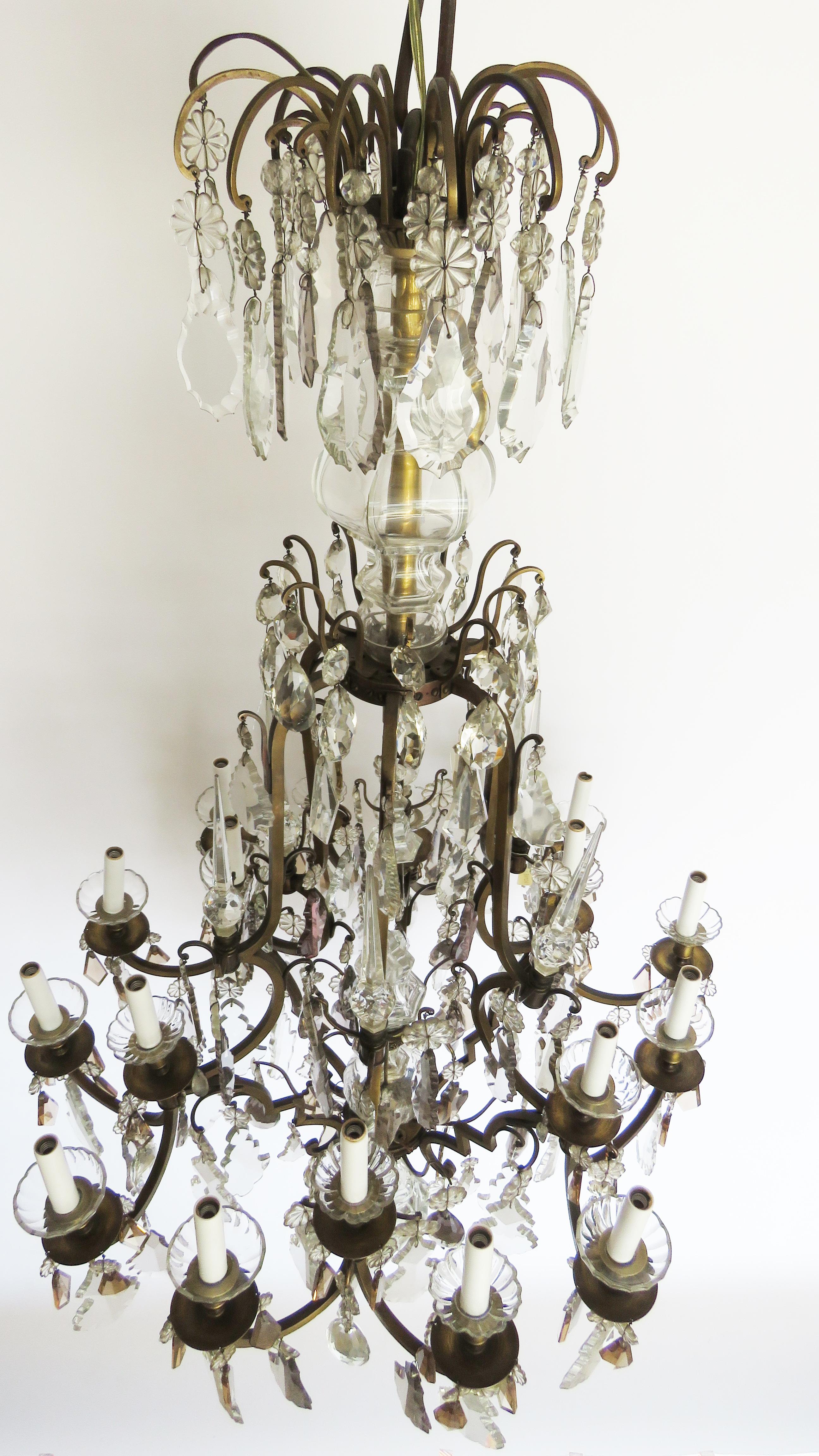 French Versailles Chandelier, 25 Lights For Sale