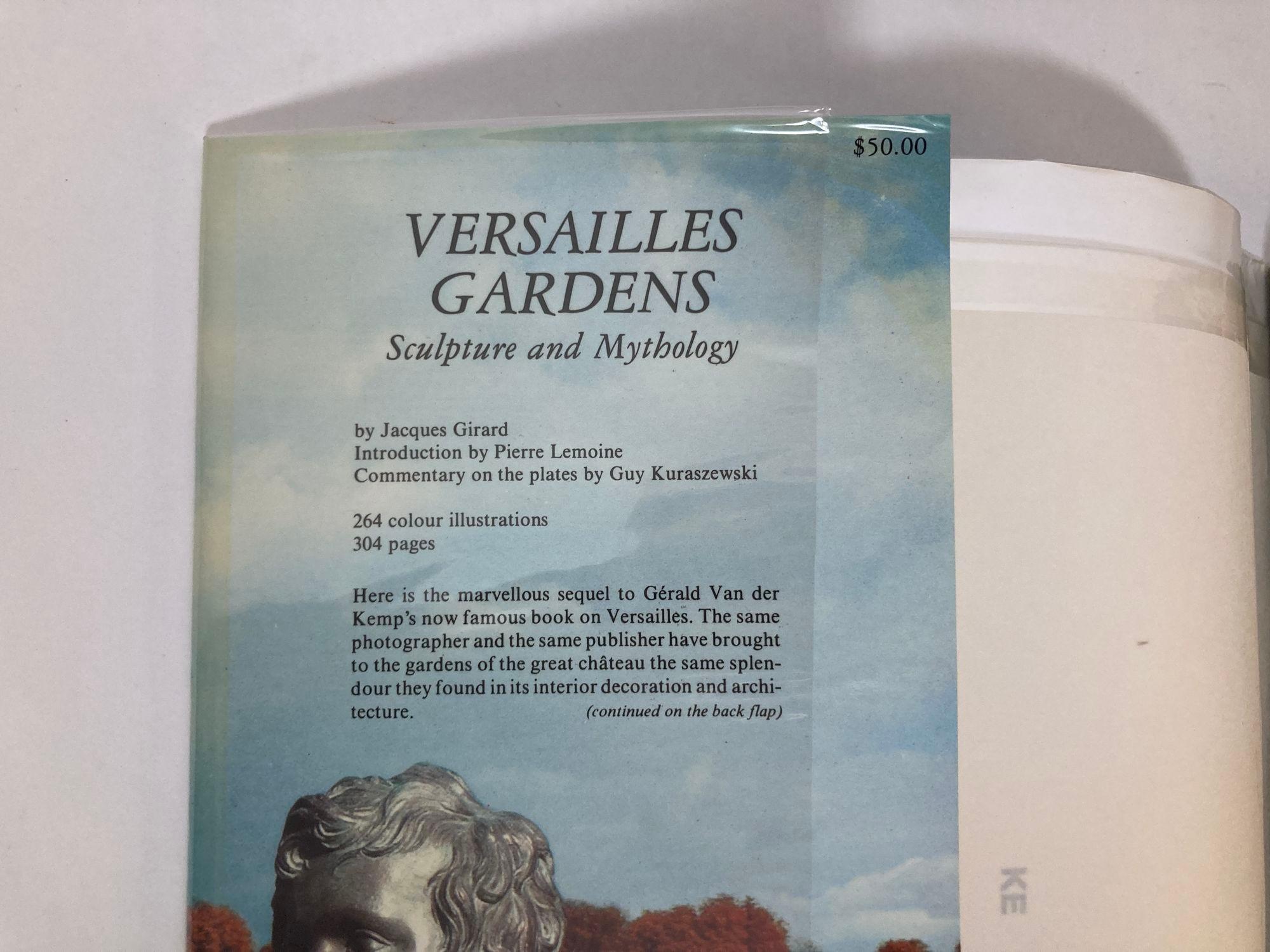 Versailles Gardens Sculpture And Mythology By Jacques Girard 1st Ed. 1985 Book For Sale 2