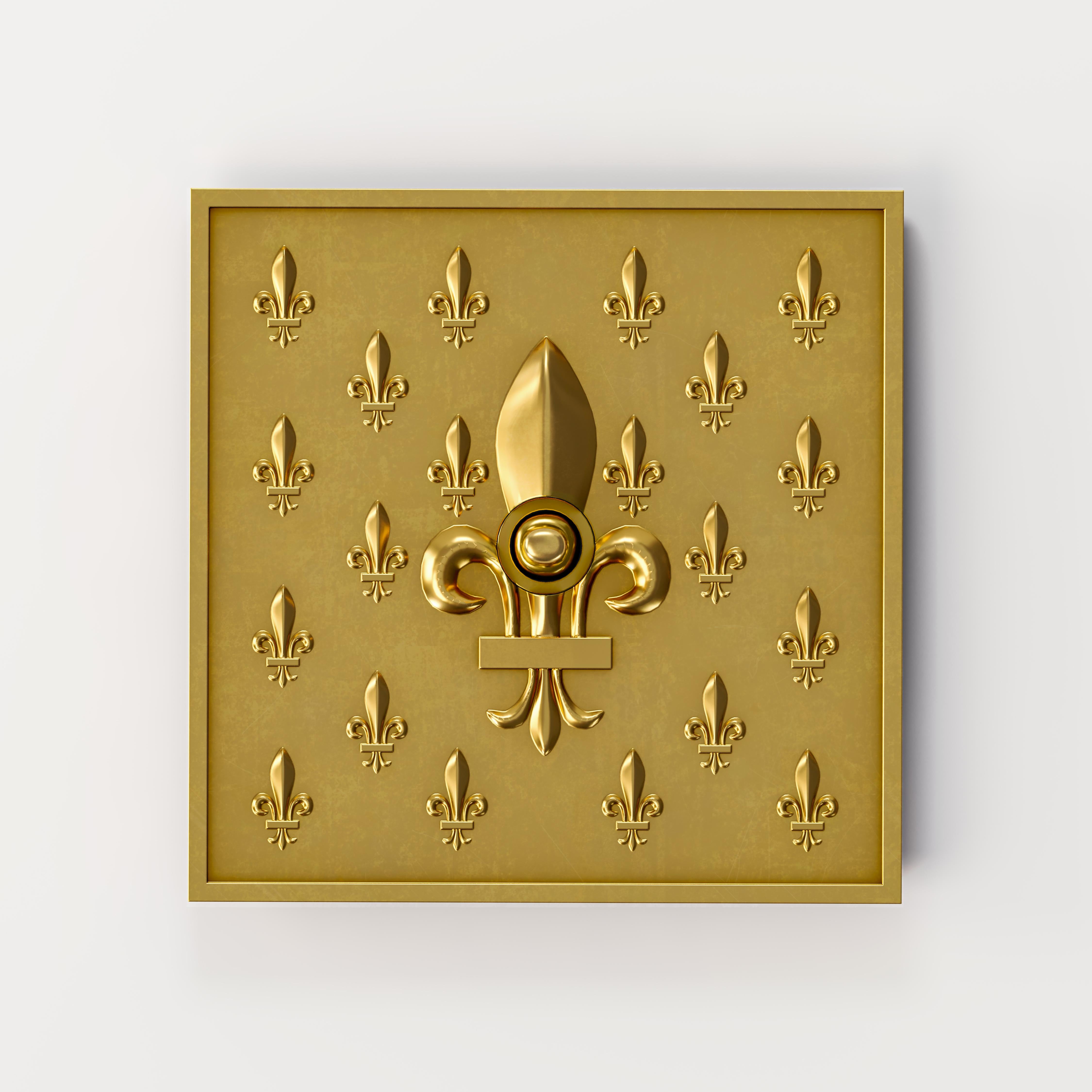 Interruptor de luz Versailles Metal Noir de Jérôme Bugara Francés en venta