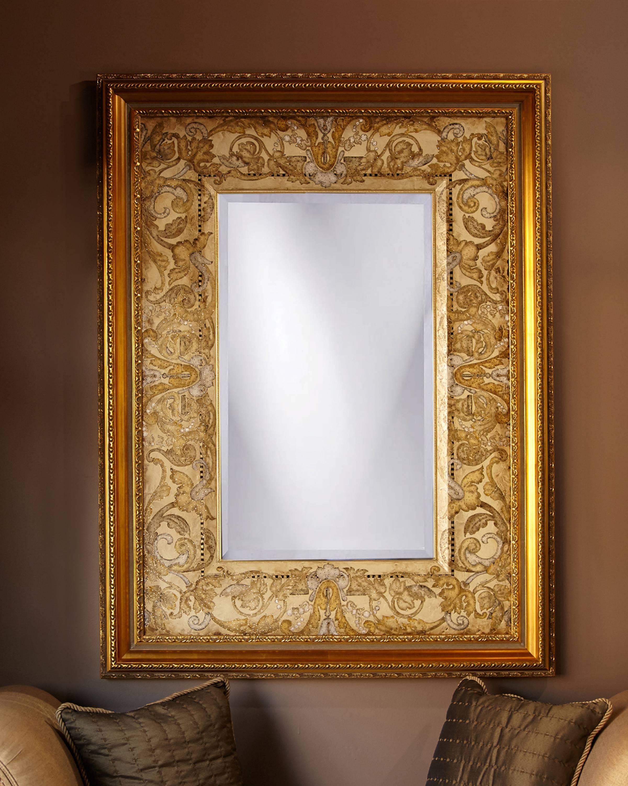 Vienna Secession Versailles Mirror For Sale