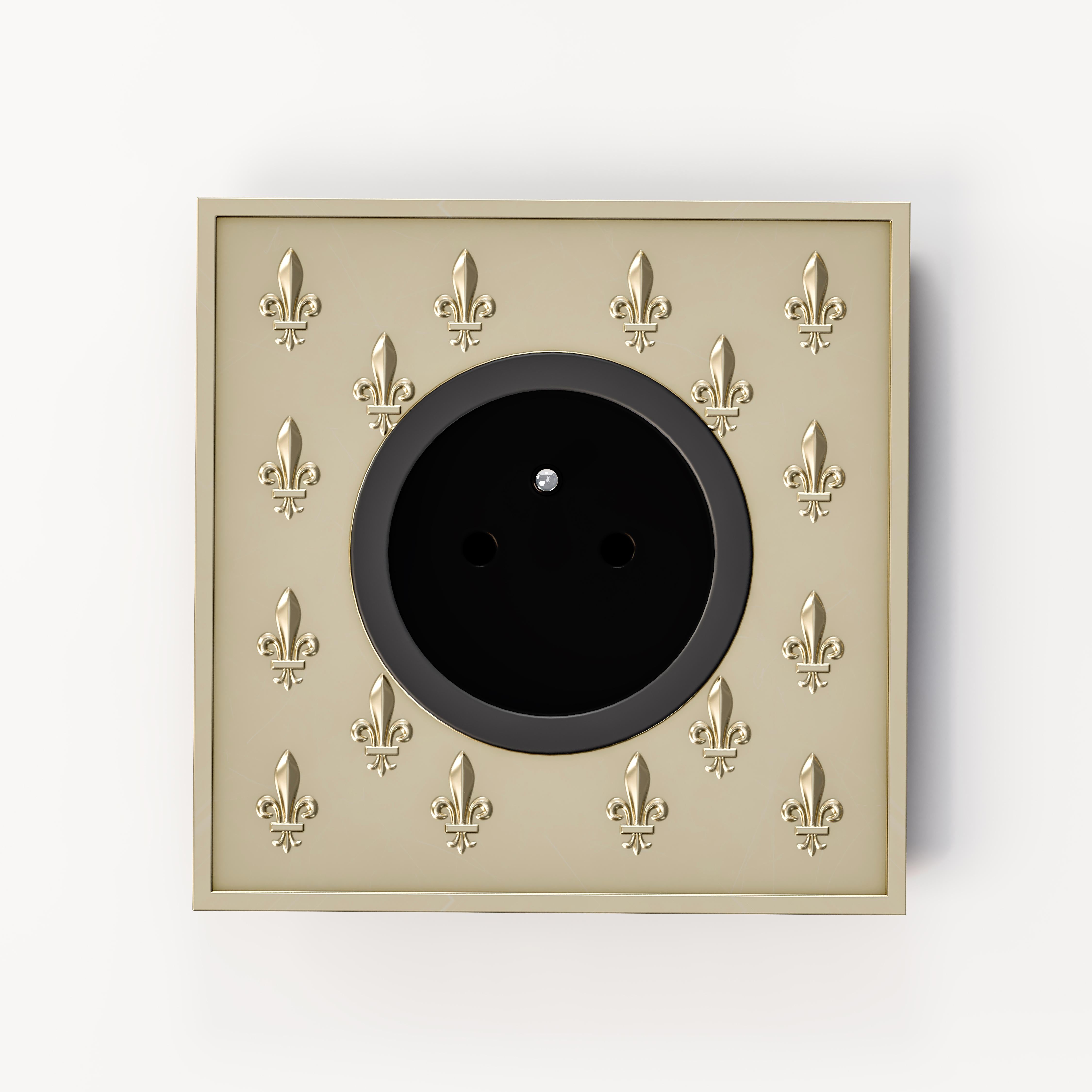 Versailles Nickel Light Switch by Jérôme Bugara
Dimensions: W 9,4 x H 9,4 cm.
Materials: Nickel.

Available in different finishes. Please contact us.

Jérôme Bugara, trained at the prestigious Ecole Boulle, is a renowned interior architect and